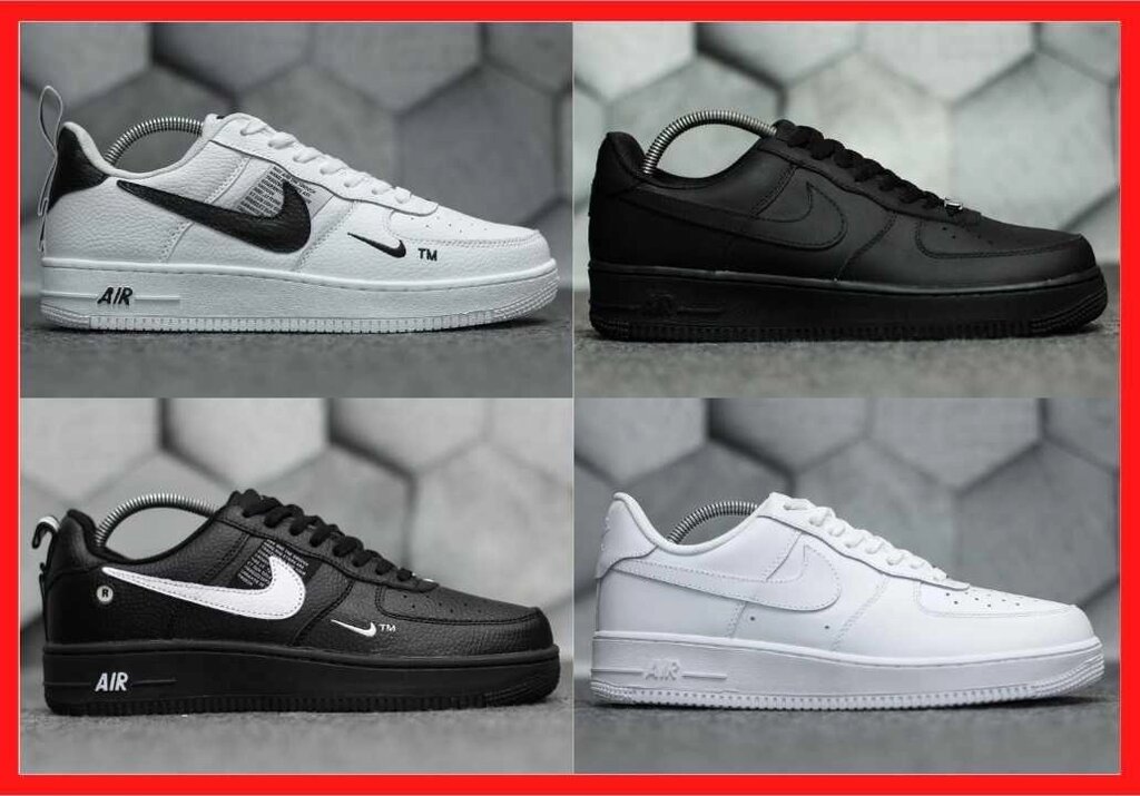 Кросівки Men Nike Force 1} кросівки Men's Nike Air Forc 1 від компанії Premium - фото 1