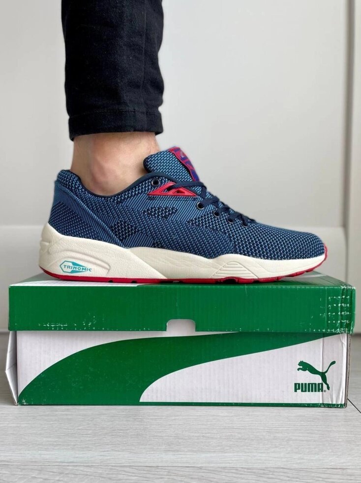 Кросівки Puma Trinomic сині від компанії Premium - фото 1