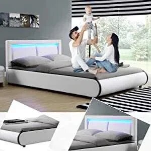 Ліжко двоспальне Murc 180х200 см з LED підсвічуванням! Німеччина.