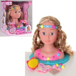 Лялька - голова Манекен для зачісок і макіяжа, кукла, аксесуари