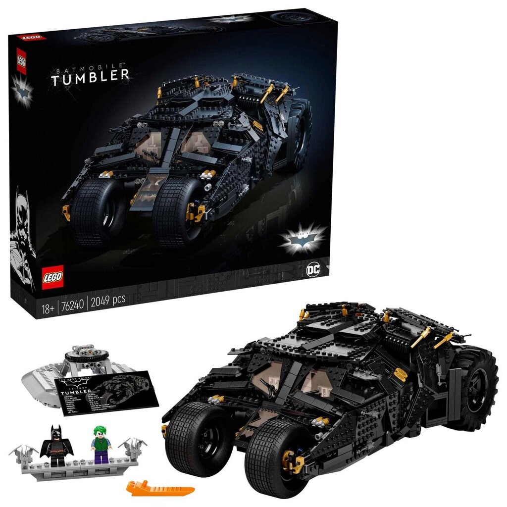 LEGO Конструктор Lego DC Batman Бетмобіль Тумблер 76240 від компанії Premium - фото 1