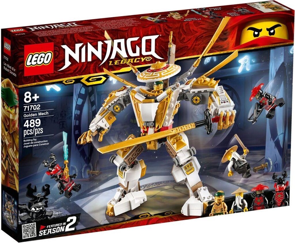 Lego Ninjago 71702 Золотий робот від компанії Premium - фото 1