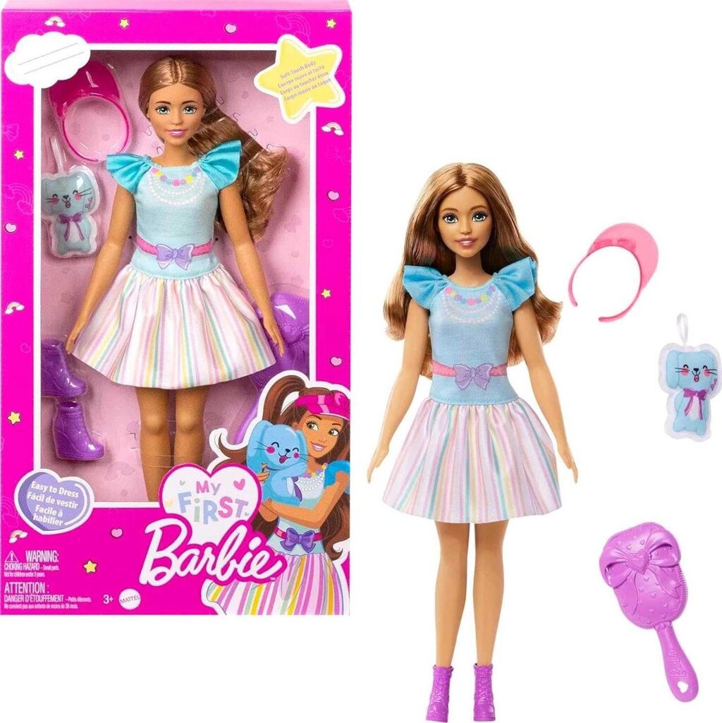 Лялька Барбі моя перша лялька 34 см Barbie My First Barbie Preschool від компанії Premium - фото 1