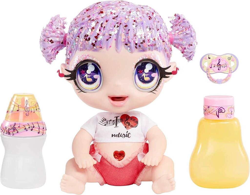 Лялька Глітер Бебіс Мелоді Glitter Babyz Melody Highnote 580188 від компанії Premium - фото 1