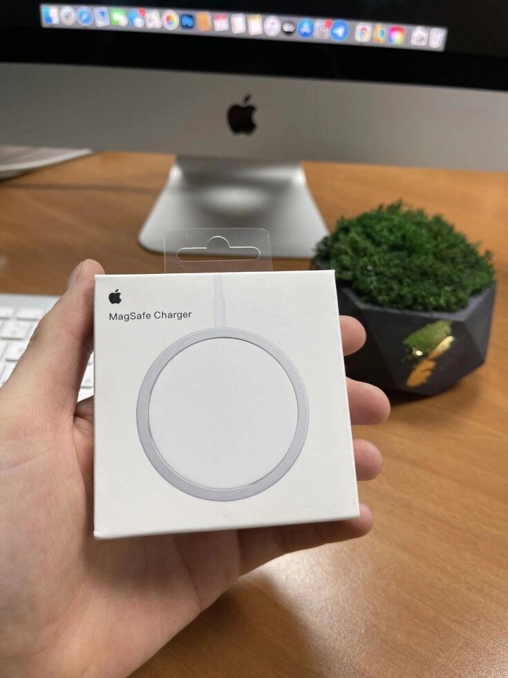 MagSafe Apple Charger зарядка безконтактна магсейв магсейф магнітна від компанії Premium - фото 1