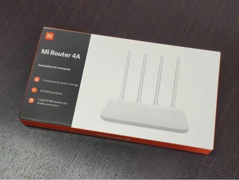 Маршрутизатор маршрутизатора Xiaomi Mi WiFi Router 4A Global R4AC DVB4230GL від компанії Premium - фото 1