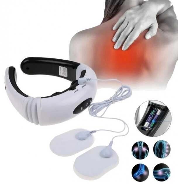 Масажер для шиї neck massager hx-1680 Електроімпульсний масаж від компанії Premium - фото 1