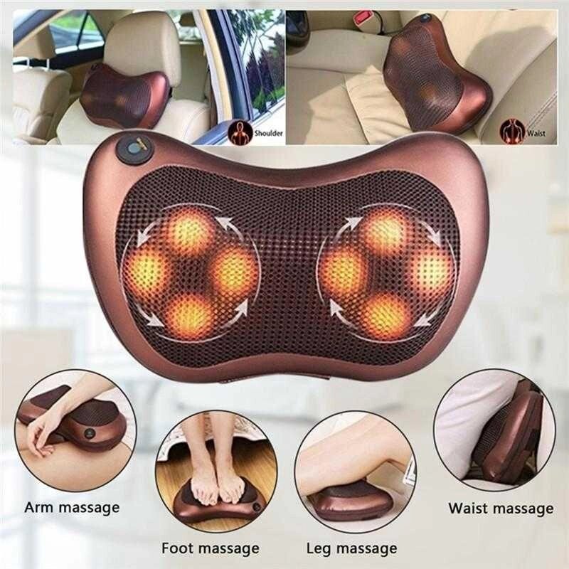 Масажер - масажна подушка для шиї Massage pillow масажер від компанії Premium - фото 1