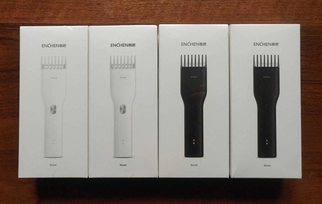 Машинка для стрижки волосся триммер Xiaomi ENCHEN Boost Hair USB від компанії Premium - фото 1