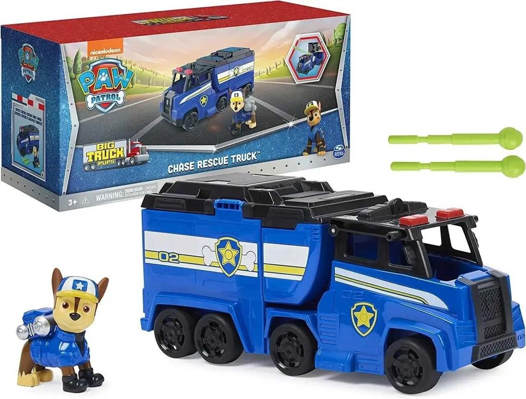 Машинка- Paw Patrol Чейз та Поліцейський автомобіль 6065535 від компанії Premium - фото 1