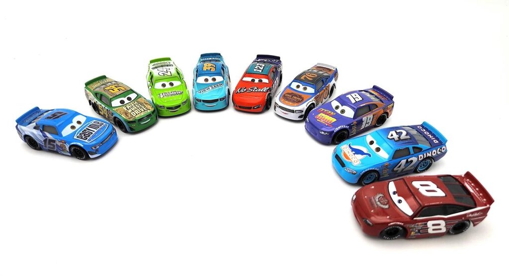 Машинки гонщики Тачки, Тачки 3 Mattel Disney Pixar Cars Racers від компанії Premium - фото 1