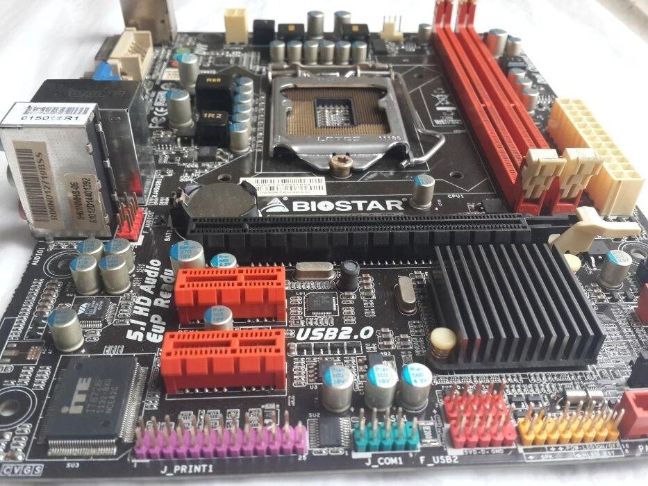 Материнська плата Biostar H61MGC. LGA 1155 від компанії Premium - фото 1