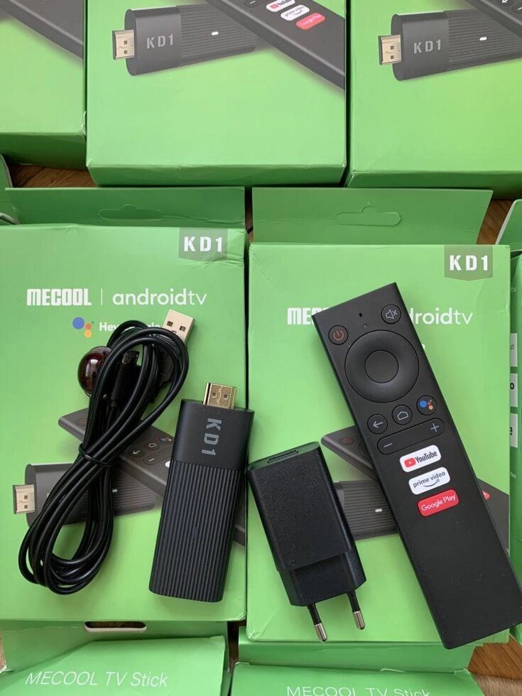 Mecool KD1 Stick Smart TV Prefix Android tv box Android Smart s від компанії Premium - фото 1