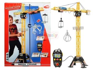 Мега Кран на пульті 120 см Dickie Toys 3462412, 1139012