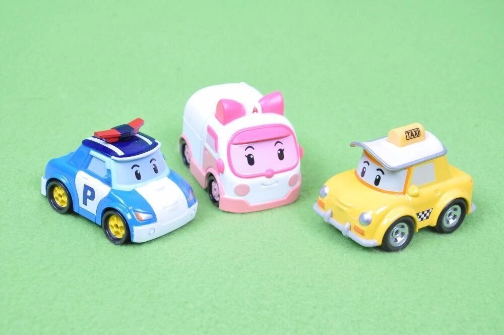 Металеві машинки Silverlit Робокар Полі (Robocar Poli) від компанії Premium - фото 1