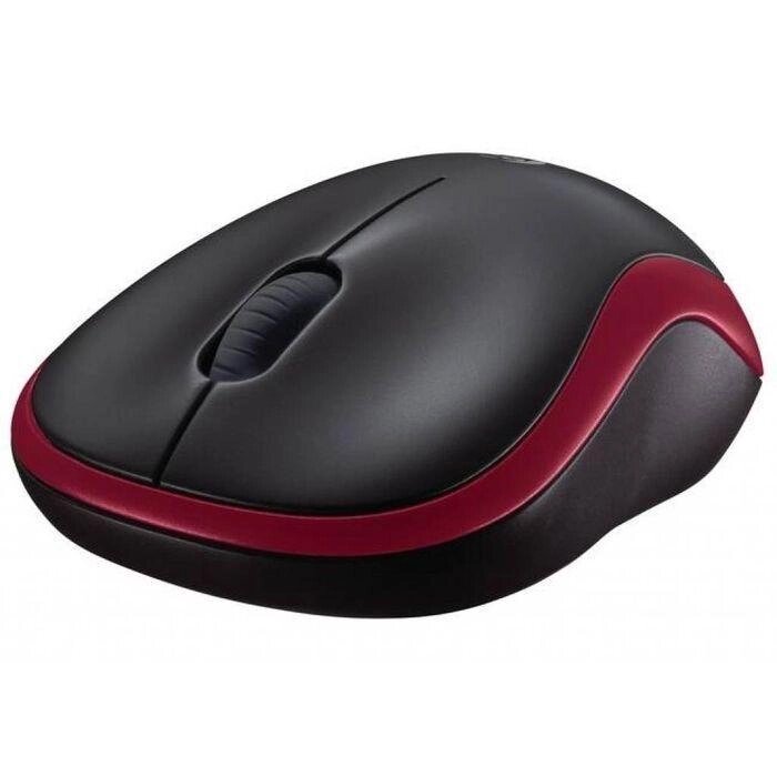 Мишка Logitech M185 red від компанії Premium - фото 1