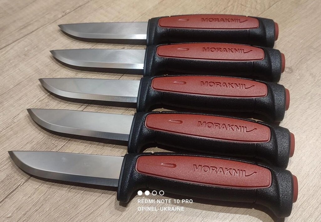 Morakniv PRO C-Carbon Steel ніж 12243 гострий помічник у піхвах карбон від компанії Premium - фото 1