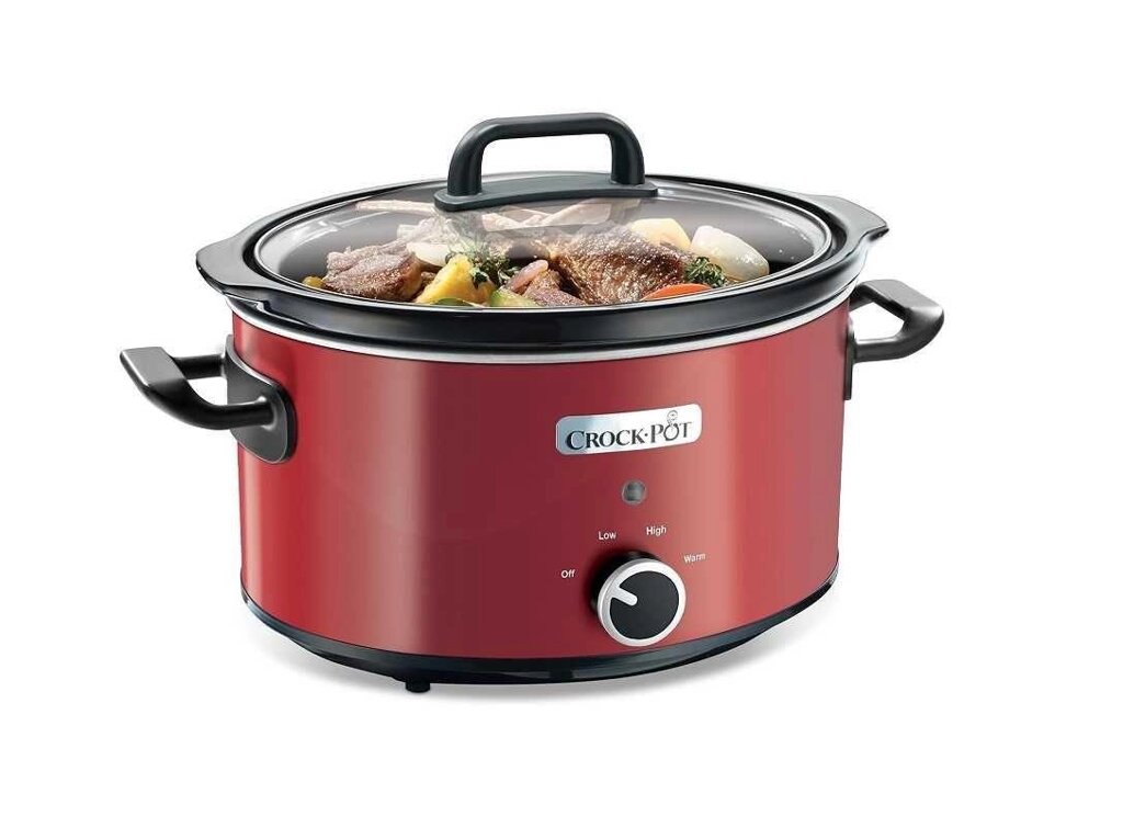 Мультиварка Crockpot - оригінал з США, 3.5 л, червона від компанії Premium - фото 1