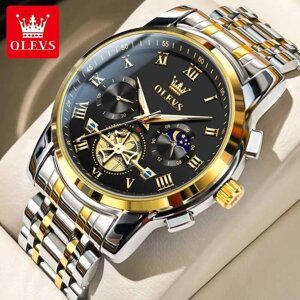 Чоловічий кварцовий годинник із хронографом OLEVS Chronograph Quartz Watch