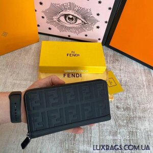 Чоловічий шкіряний гаманець Fendi Фенді