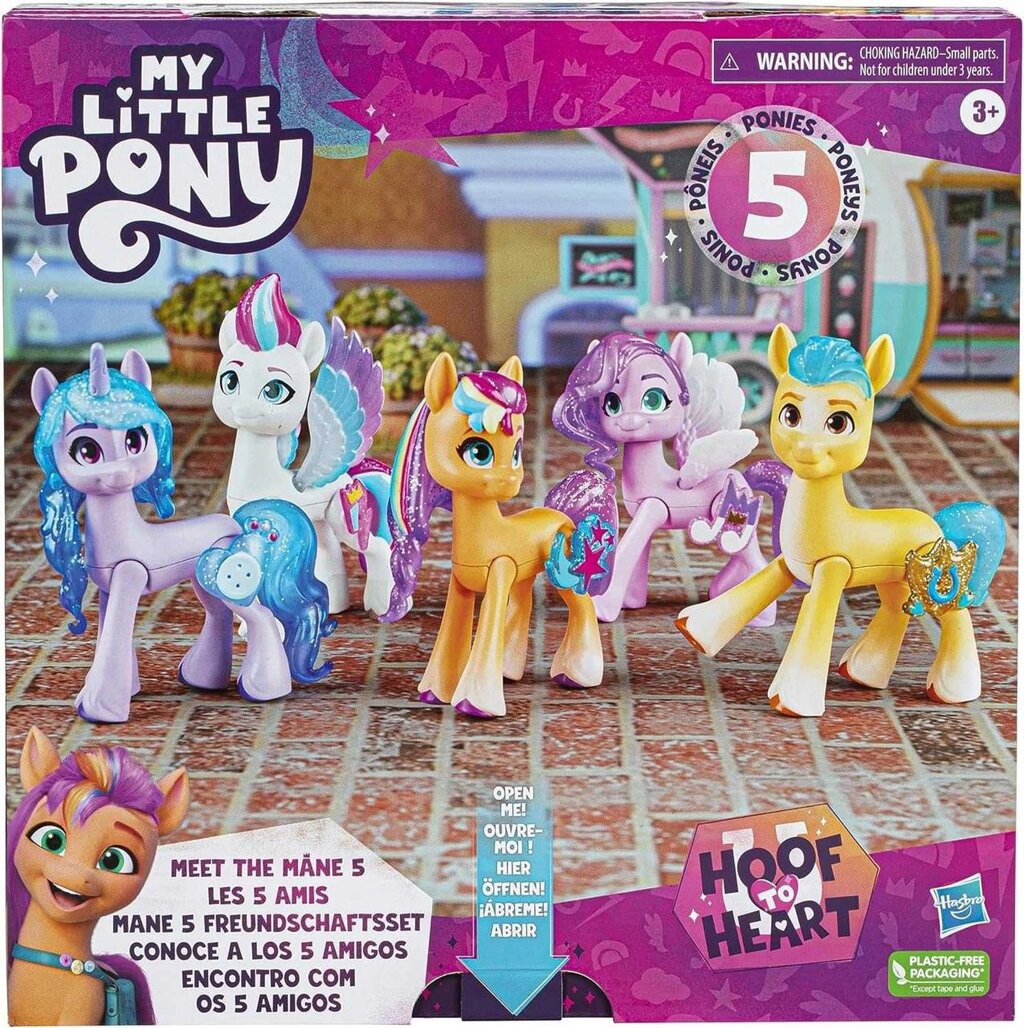 My Little Pony Make Your Mark Mane Мій Маленький Поні 5 друзів від компанії Premium - фото 1