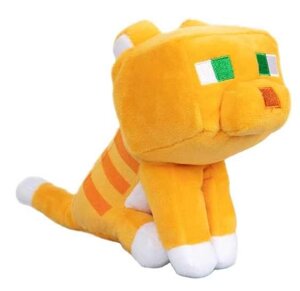 М'яка іграшка Тигровий кіт оціот із Майнкрафт Tabby Cat 23 см