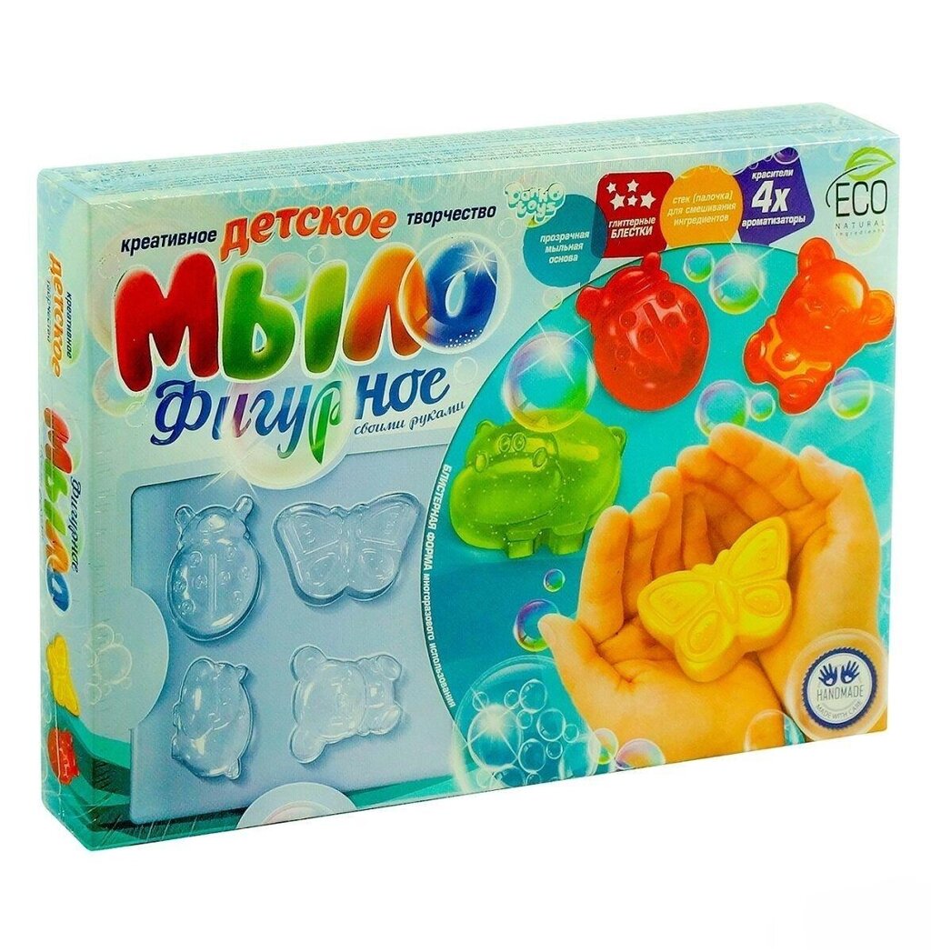 Набір для творчості «Мило фігурне» Danko Toys, робимо мило від компанії Premium - фото 1