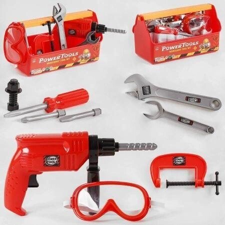 Набір інструменти «Power Tools» 2997 з насадками, шурупокрут від компанії Premium - фото 1