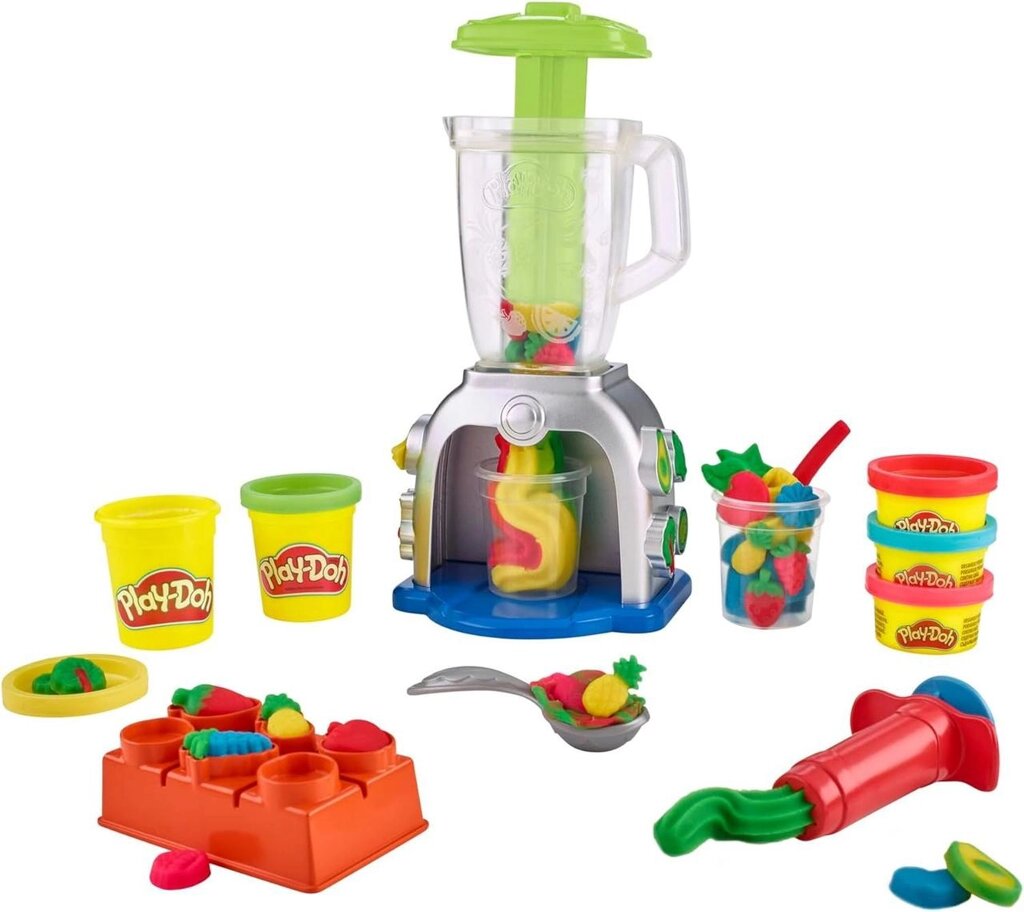 Набір Play-Doh Swirlin' Smoothies Toy Blender блендер смузі від компанії Premium - фото 1