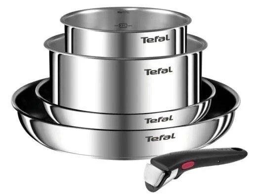 Набір посуду Каструлі, Сковорідки Tefal 5 предм. Ingenio Emotion від компанії Premium - фото 1