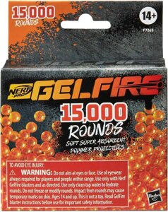 Набір боєприпасів Nerf Pro Gelfire, 15000 кульок (F7265)