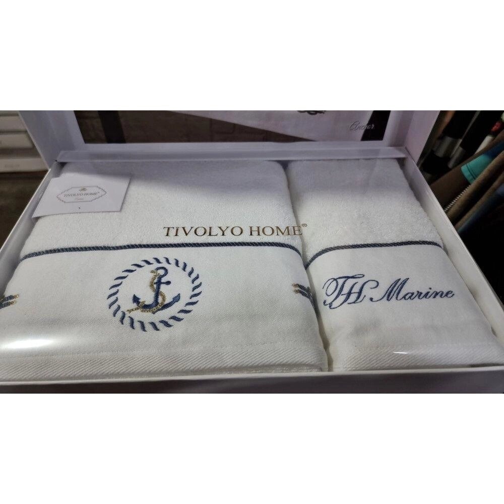 Набори рушників Tivolyo Home Marine collection 50*100,75*150 від компанії Premium - фото 1