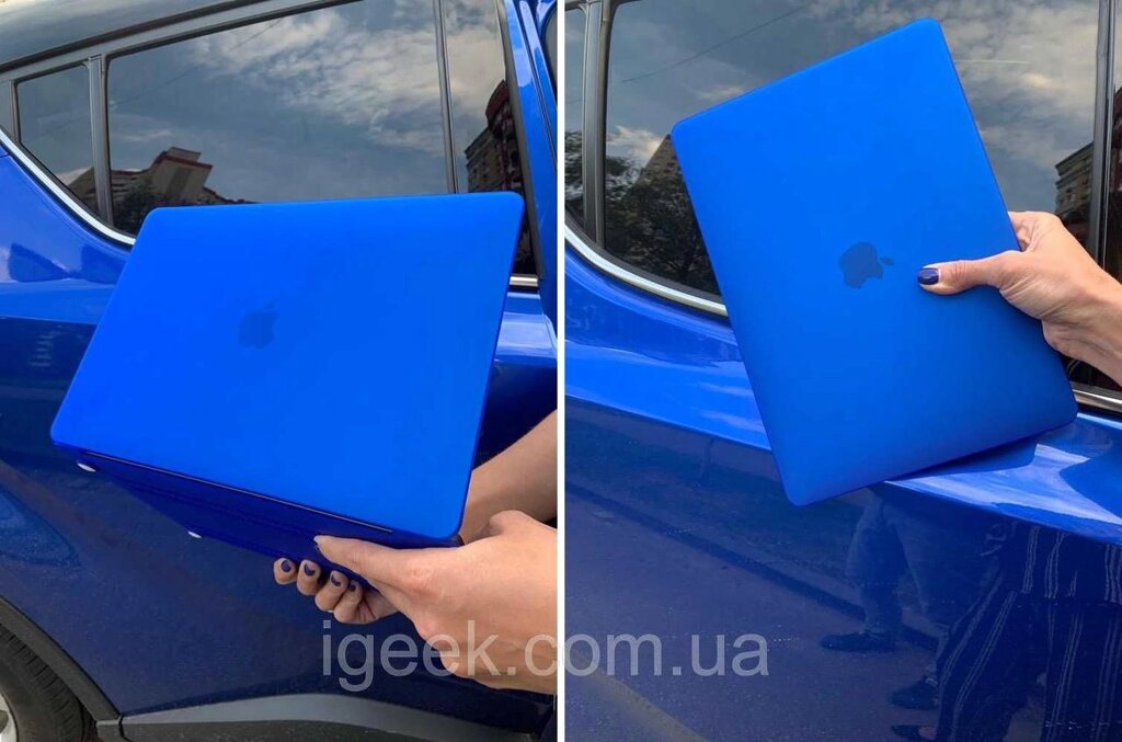 Накладка-чохол на ноутбук MacBook Air/Pro 12/13.3/15.4/16 пластикова від компанії Premium - фото 1