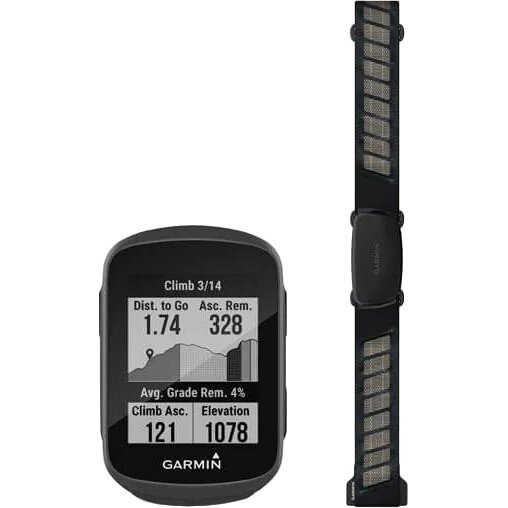 Навігатор для велосипеда Garmin Edge 130 Plus HRM Bundle (010-02385-11) від компанії Premium - фото 1