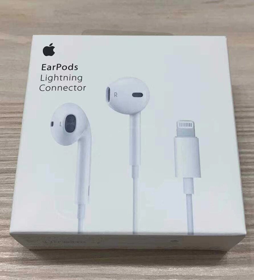 Навушники Apple iPhone EarPods Lightning Connector від компанії Premium - фото 1