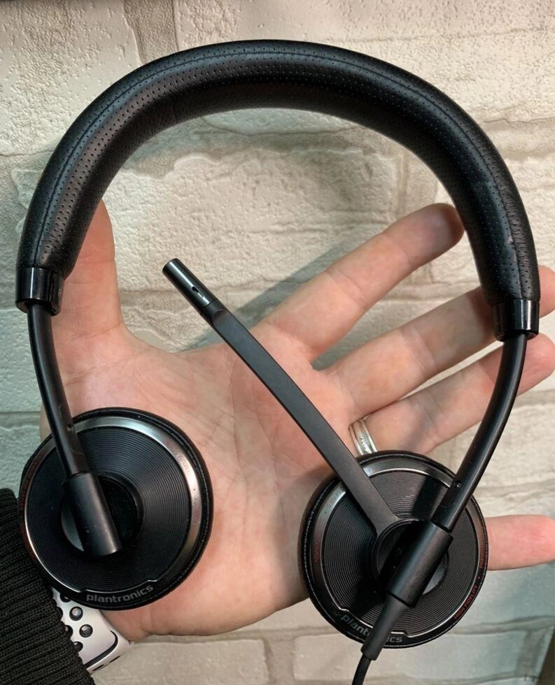 Навушники, usb гарнітура для комп'ютера Plantronics Blackwire C520 б/у від компанії Premium - фото 1