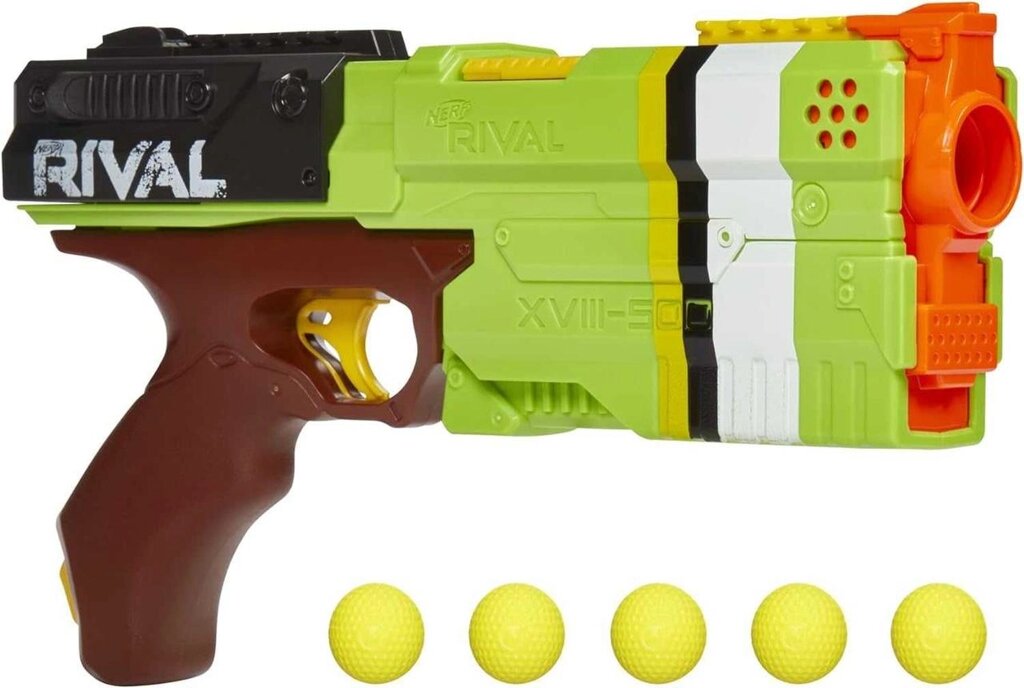 NERF Rival Kronos XVIII-500 Blaster, Бластер Нерф Рівал Кронос від компанії Premium - фото 1