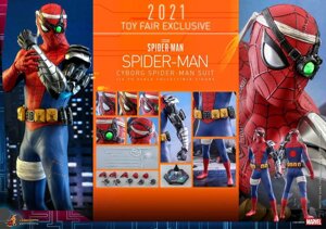 Нова фігурка hot toys vgm 51 marvel'S spider-MAN — cyborg SUIT