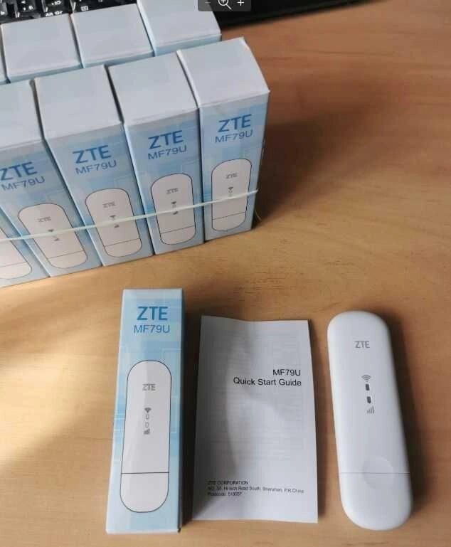 Новий 3G/4G WiFi модем ZTE MF79U, гарантія, всі сімки від компанії Premium - фото 1