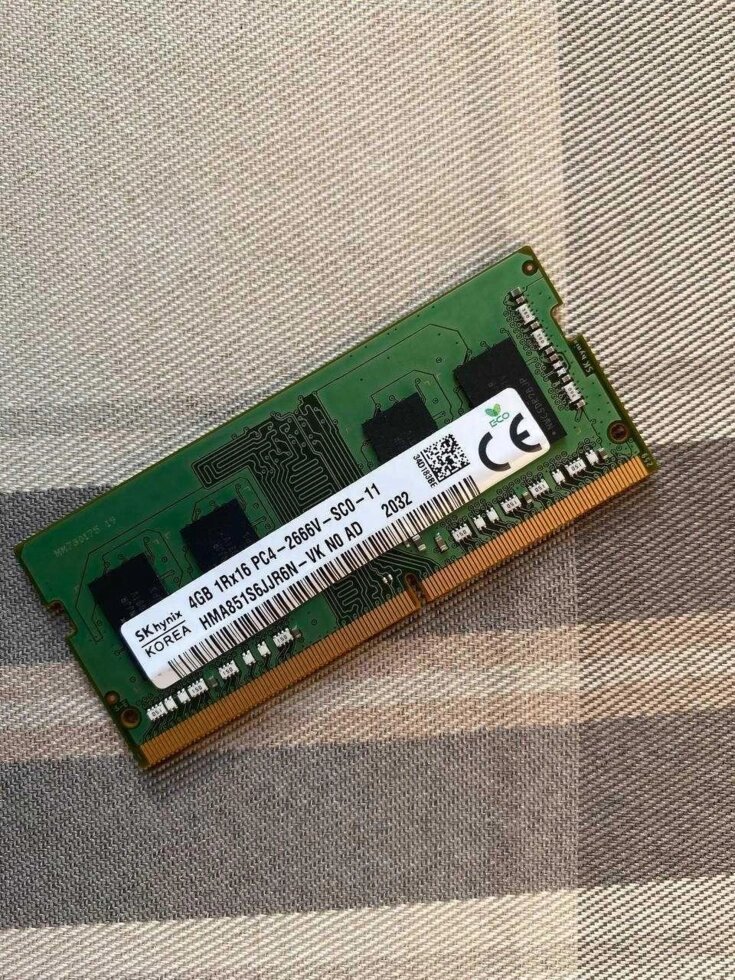 Оперативна пам'ять для ноутбука SODIMM hunix DDR4 4GB від компанії Premium - фото 1