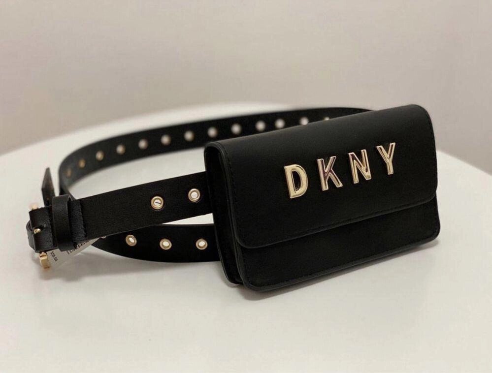 Оригінал! Чорна сумка DKNY, p. M guess kors від компанії Premium - фото 1