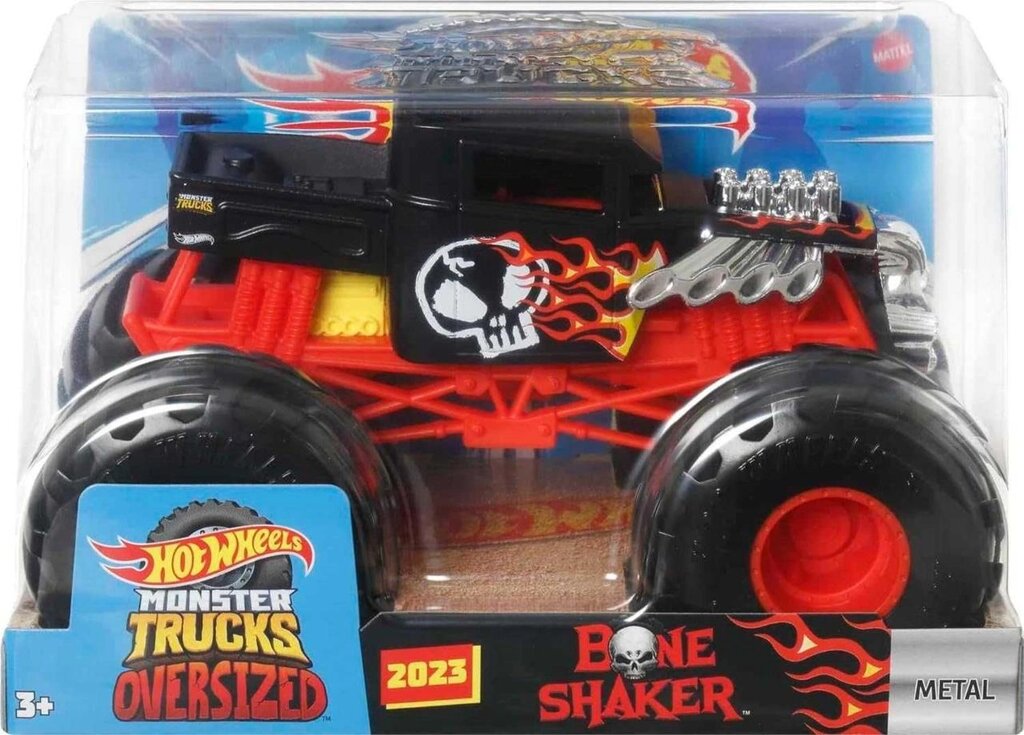 ОРИГІНАЛ! Хот Вілс Монстер трак Hot Wheels Monster Truck Shaker 1:24 від компанії Premium - фото 1