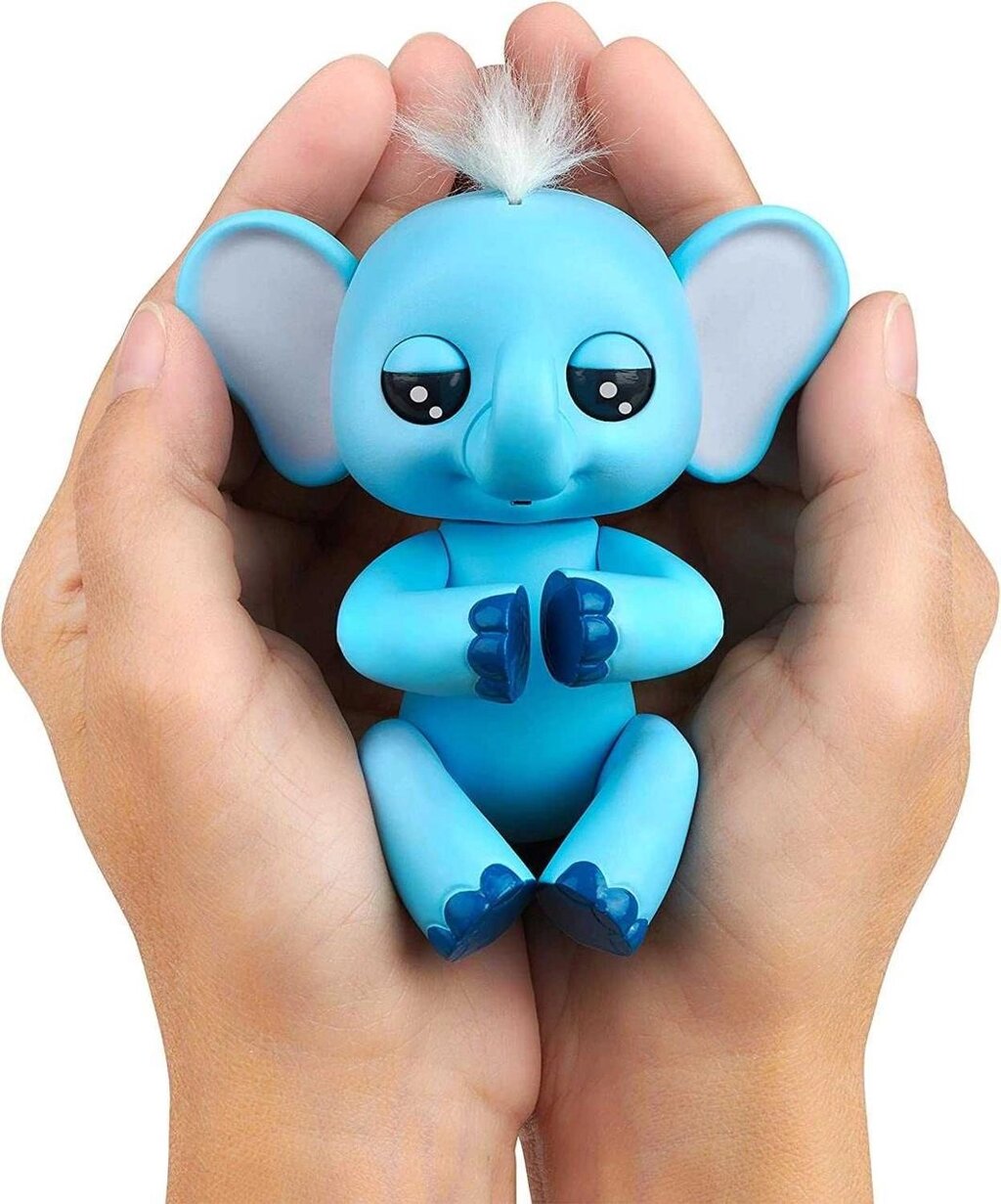 Оригінал Інтерактивне слоненя Fingerlings WowWee Baby Elephant слоник від компанії Premium - фото 1