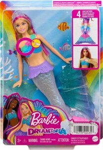 ОРИГІНАЛ! Лялька Барбі Русалка з Світловими ефектами Barbie