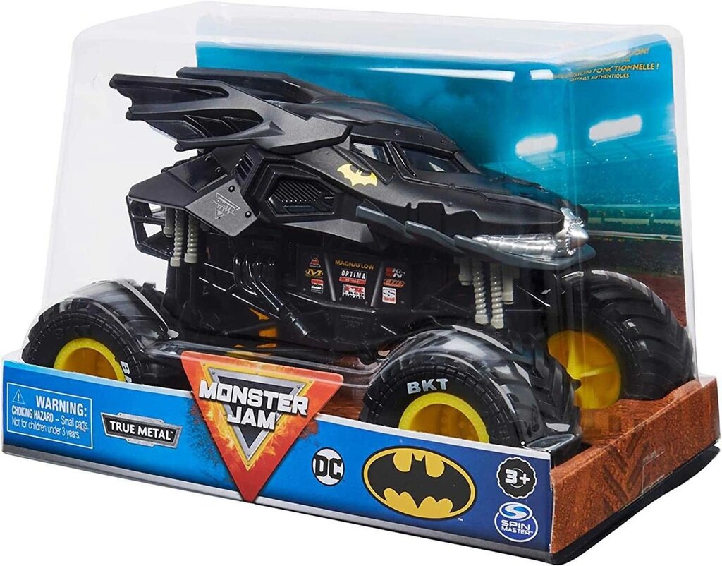 Оригінал Monster Jam Batman Batmobile. Монстр-трак Бетмобіль Бетмена від компанії Premium - фото 1