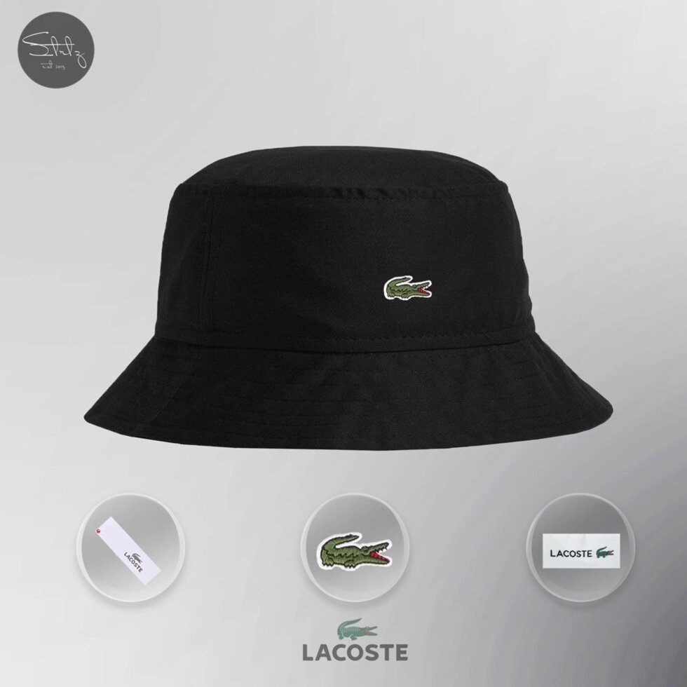 Панама Lacoste Bucket Hat (кольори різні) від компанії Premium - фото 1