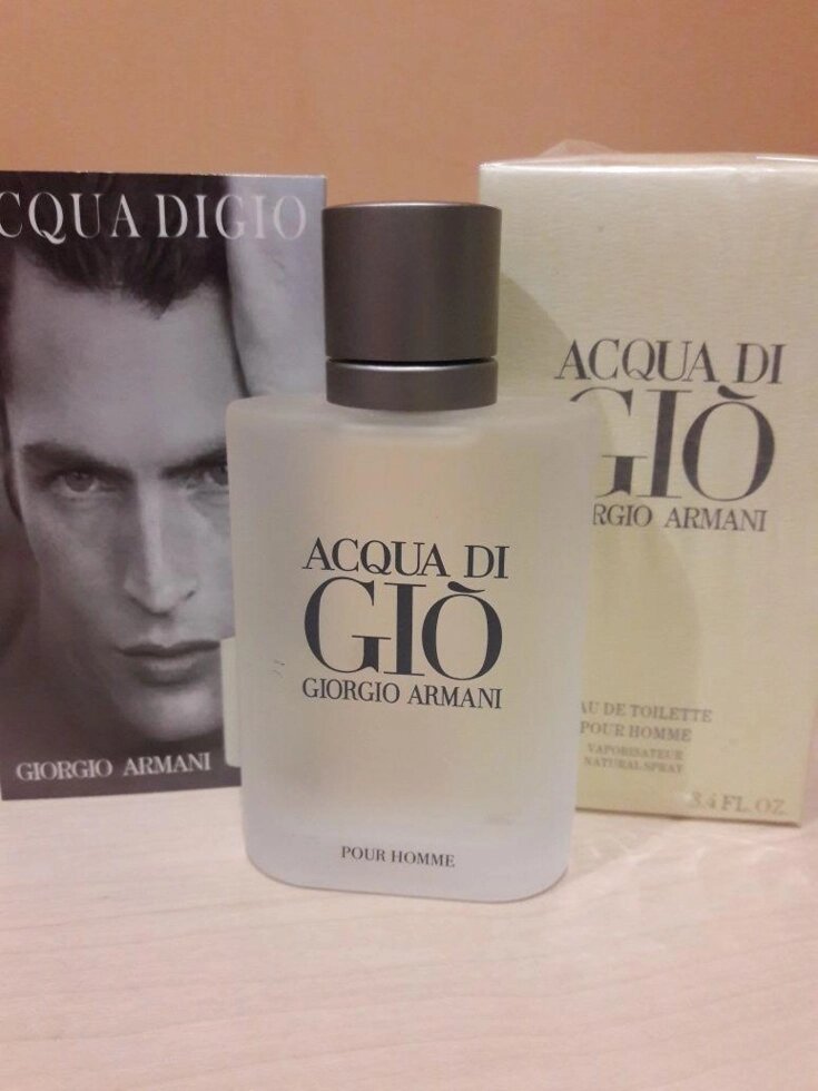 Парфуми парфуми чоловічі Armani ACQUA DI GIO 100 ml (ОАЕ) від компанії Premium - фото 1