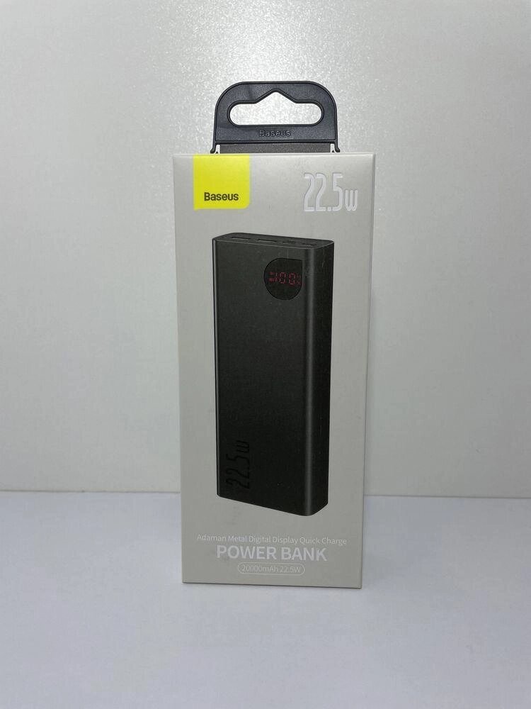 Павербанк Baseus Adaman 20000 mAh 22.5W QC3.0+PD3.0 від компанії Premium - фото 1