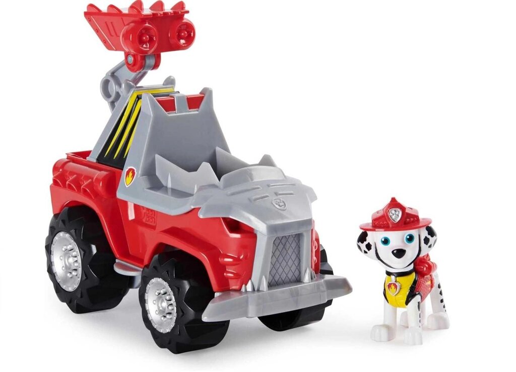 PAW Patrol Dino Машинка Діно Місія Маршал Щенячий Патруль від компанії Premium - фото 1