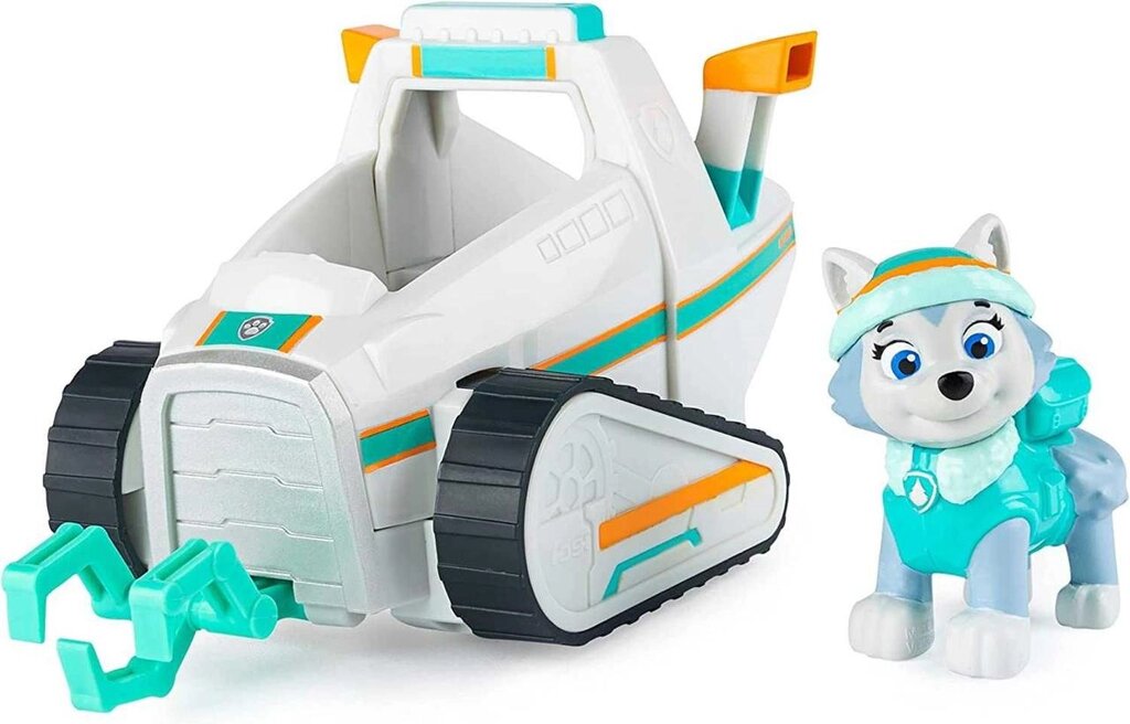 Paw Patrol, Everests Snow Plough Snowmobile, Щенячий патруль, Єверест від компанії Premium - фото 1